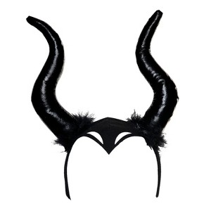 Underwraps Evil Queen Headband Costume Accessory - Black - 1 of 1