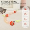 Potaroma Moving Ball Cat Toys with Feather Tail - 2 of 3