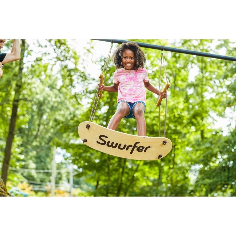 Flybar Swurfer The Original Surf Swing - Bamboo, 6 of 7