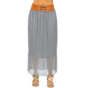Just Love Skirts / Pleated Maxi Skirt - 1 of 2