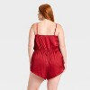 Women's Luxury Collection Satin Romper - Auden™ - 2 of 3
