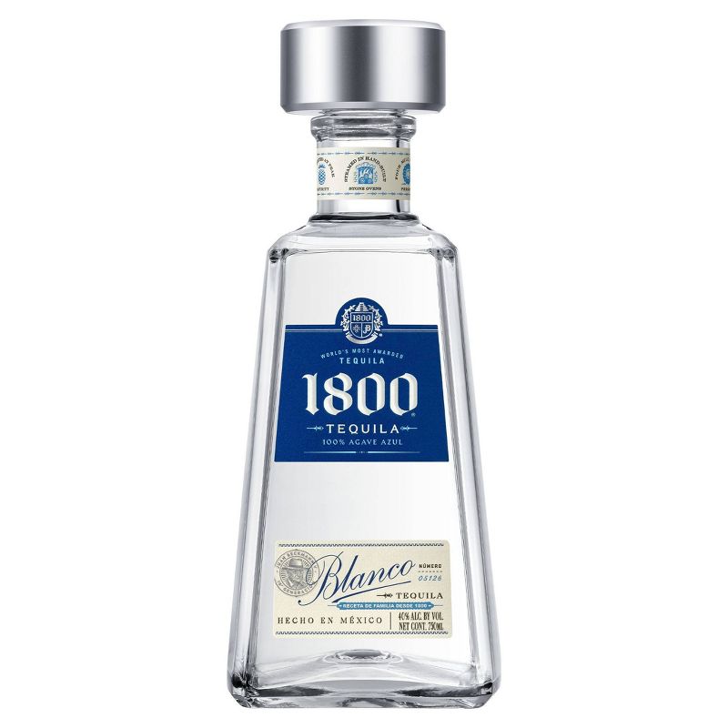 1800 Silver Tequila - 750ml Bottle, 1 of 18