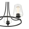 Millennium Lighting Ashford 3 - Light Chandelier in  Matte Black - 4 of 4