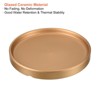 Unique Bargains Indoor Ceramic Round Plant Pot Saucers Tray 2 Pcs - 3 of 4
