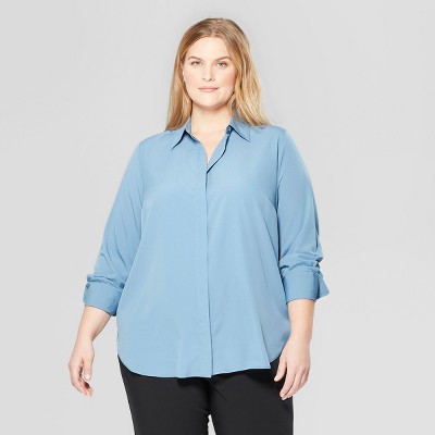 target women's plus size blouses