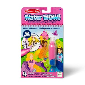 Melissa & Doug On the Go Water Wow! Reusable Water-Reveal Activity Pad - Fairy Tale - 1 of 4