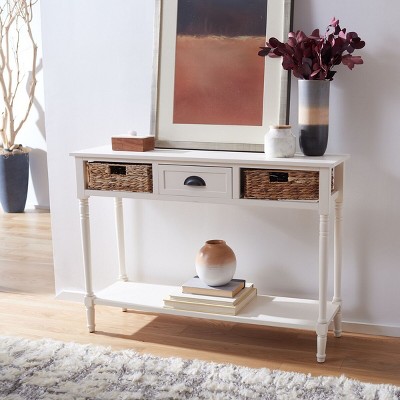 Christa Console - AMH5737B - Off-White - Safavieh Couture