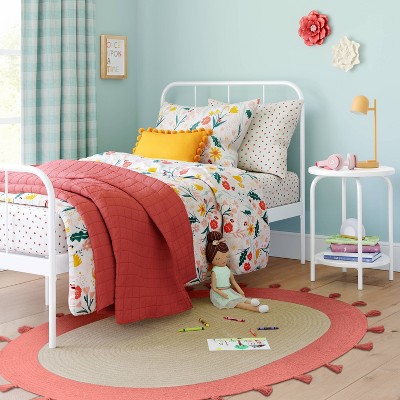 Pillowfort - Brandclub - Twin Metal Kids' Bed White