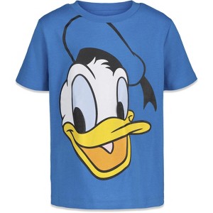 Disney Mickey Mouse Goofy Graphic T-Shirt Yellow - 1 of 4