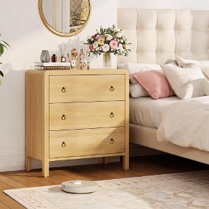 target 3 drawer dresser 3 Drawer Dressers for Bedroom, 32" Wide Wood Storage Dresser Chest of Drawers Organizer Black