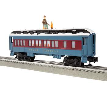 Lionel Electric The Polar Express Disappearing Hobo Car O Gauge Model Train Car with Interior Illumination and Operating Couplers