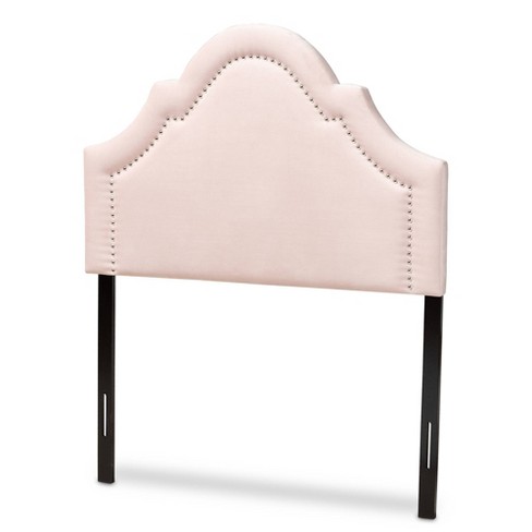 Twin Rita Velvet Headboard Pink Baxton Studio Target