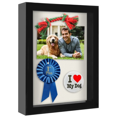 Americanflat Shadow Box Frame 1.5 Inches Deep Box Frame for Objects Pictures and Memorabilia