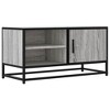 CLIHOME Heavy Duty Vintage TV Stands And Consoles, Metal Entertainment Center With Storage Cabinet - 4 of 4