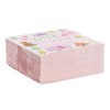 Blue Panda 100 Pack One Happy Camper Birthday Napkins for Camping Themed Party Supplies and Decor (2-ply, 6.5 In) - 2 of 4