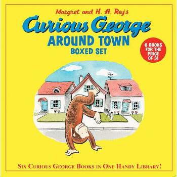 Curious George Around Town 6-Book Box Set - by  H A Rey (Paperback)