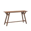 FURNIinspire Console Tables 59 Inch Entryway Table Living Room Console Table, Narrow Console Table Side Table for Hallway, Brown, 15.75"*59.06"*32.68" - 4 of 4