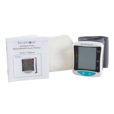 Bluestone Automatic Wrist Blood Pressure Monitor with LCD Display