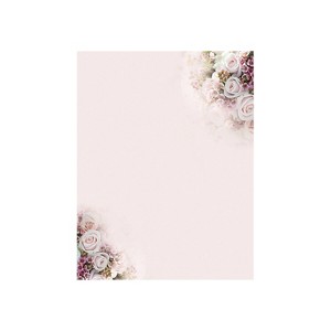 Great Papers Elegant Florals Letterhead Multicolor 50/Pack (2023066) - 1 of 1