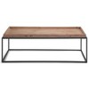 47" Avila Tray Top Coffee Table Natural Acacia - WyndenHall: Sturdy Mid Century Modern Design - 4 of 4