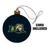 Drew University Primary Logo Wood Christmas Tree Holiday Ornament - 2 of 4
