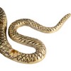 Snake Candle Holder - Modern Aluminum Decorative Taper Holder for Home & Office - 1" Gold - 4 of 4
