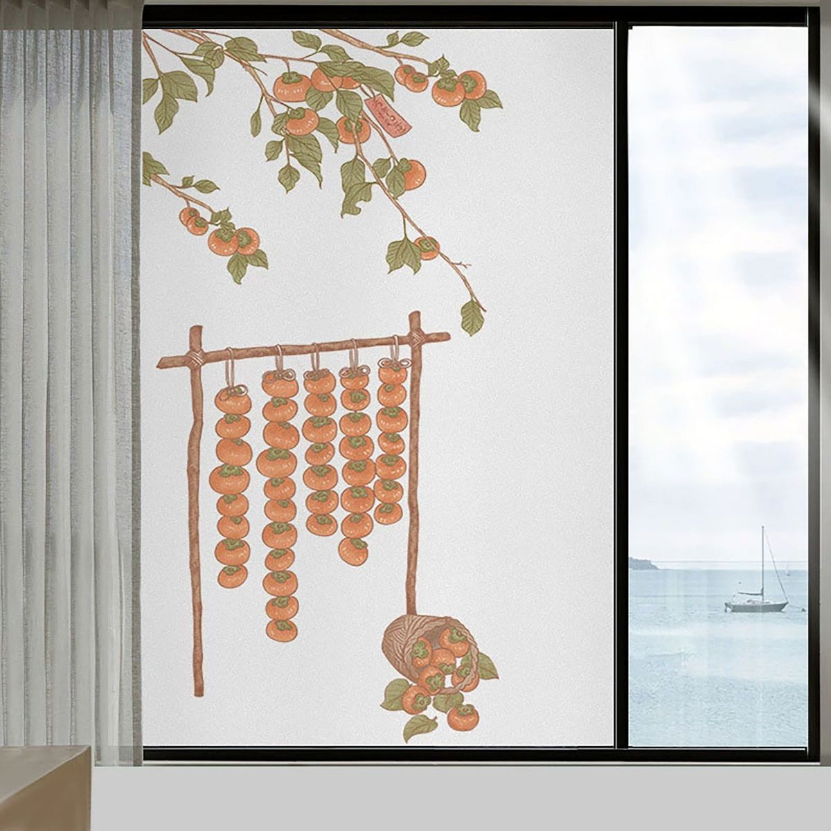 Unique Bargains Window Films Opaque Full Shading Sticker Polyvinyl Chloride Multicolour - thumbnail 6