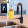 Unique Bargains Kitchen Hand and Dish Marble Veins Soap Dispenser 370ml - 3 of 4
