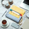 Insten Carrying Case Purse For Nintendo Switch and OLED Model, Travel Bag Sleeve Pouch with Shoulder Hand Strap For Girls Boys Women, Yellow - 3 of 4
