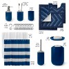 Hearth & Harbor Bathroom Accessories Set - Bathroom Set, 23PC Bathroom Set with Shower Curtain and Rugs - 2 of 4