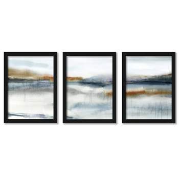Americanflat Landscape Neutral (Set Of 3) Nature Dreams By Isabelle Z Framed Triptych Wall Art Set