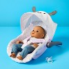 Gray Dot Dog Doll Car Carrier for 14" - 16" Dolls - Gigglescape™ - 2 of 3