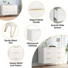 Wood 6 Drawers Dresser for Closet, Hallway, Living Room, Nursery - 2 of 4