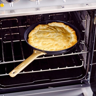 Black and Gold 10-Piece Nonstick Aluminum Cookware Set
