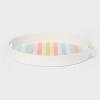 Striped Round Serving Tray - Sun Squad™ - 2 of 3