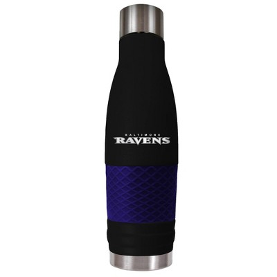 NFL Baltimore Ravens 20oz Sport Water Bottle with Silicone Grip