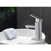 KubeBath Aqua Soho Single Hole Mount Bathroom Vanity Faucet - Chrome - 3 of 4