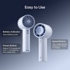 JISULIFE Handheld Portable Fan Life10 Blue - 4 of 4