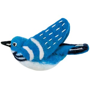 Slickblue Handcrafted 5" Bird Ornament – 100% Wool with String Loop for Year-Round Charm, 15 Different Options - 1 of 1