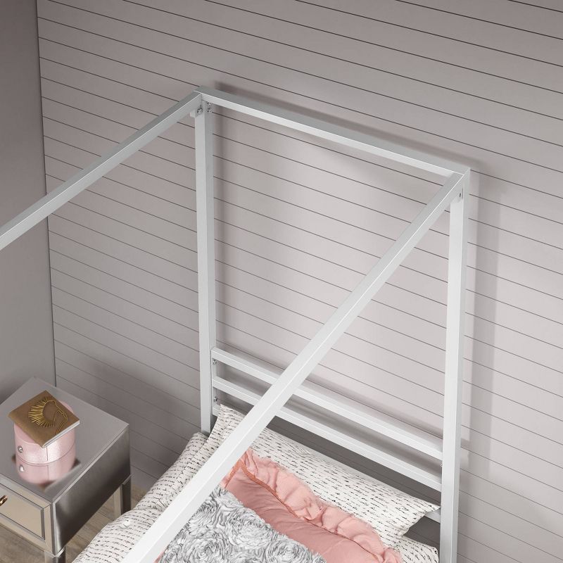 Patricia Canopy Bed Frame - Zinus, 4 of 9