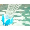Magic Pool Fountain Water Powered Swimming Pool Fountain w/ Multicolor LED Bulb and Comfy Floats Memory Foam Sun Disc Pool Float, Watermelon - 3 of 4