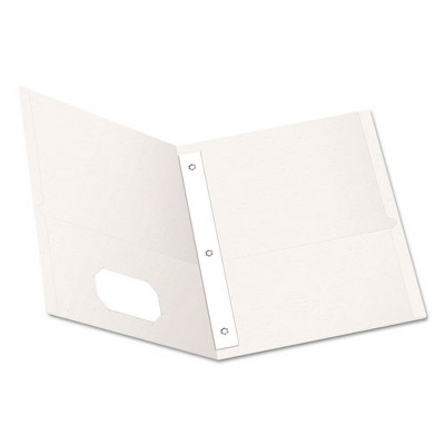 Oxford Twin-pocket Folders With 3 Fasteners, 0.5