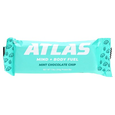 Atlas Bar, Inc Protein Bar, Mint Chocolate Chip , 1.9 oz (54 g)