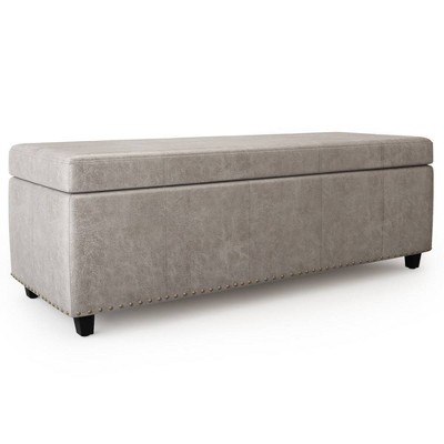 target storage ottoman grey