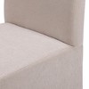 Chesnee Dining Chair with Long Slipcover - 2 of 4
