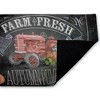 Stupell Industries Autumn Tractor Chalkboard Pumpkins Printed Outdoor Door Mat, design by Paul Brent, 18"x30" - 2 of 4