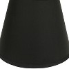 Vynxaria Empire Lampshades 8x14 Inches, Slant Black & White - 2 of 4