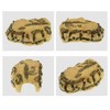 Unique Bargains Resin Tortoise Rock Turtle Basking Platform 5.5"x3.9"x2" Khaki Green 1 Pcs - 3 of 4