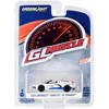 2020 Chevrolet Corvette C8 Stingray #145 White w/Blue Stripes "Greenlight Muscle" Series 25 1/64 Diecast Model Car by Greenlight - 3 of 3