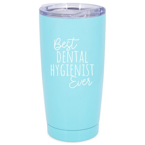 Elanze Designs Best Dental Hygienist Ever 20 Ounce Stainless Steel ...